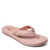 Reef Womens Beachbreak Flip Flop Sandal - Pale Pink -Skechers Store US 01 202351 00