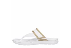 Puma Womens Softride Thong 2 Flip Flop Sandal - White -Skechers Store US 01 202371 03