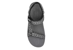 Skechers Womens Arch Fit Reggae Outdoor Sandal - Black 12 Skechers Womens Arch Fit Reggae Outdoor Sandal - Black -Skechers Store US 01 202398 03