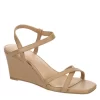 Michael By Michael Shannon Womens Lulu Wedge Sandal - Beige -Skechers Store US 01 202505 00