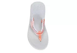 Nike Womens Ecohaven Flip Flop Sandal - Peach -Skechers Store US 01 202584 05