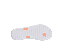 Nike Womens Ecohaven Flip Flop Sandal - Peach -Skechers Store US 01 202584 06
