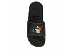 Puma Womens Cool Cat Rainbow Slide Sandal - Black -Skechers Store US 01 202625 05