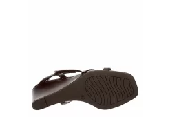 Michael By Michael Shannon Womens Lulu Wedge Sandal - Espresso -Skechers Store US 01 202628 06