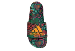 Adidas Womens Adilette Comfort Slide Sandal - Green 14 Adidas Womens Adilette Comfort Slide Sandal - Green -Skechers Store US 01 202664 05