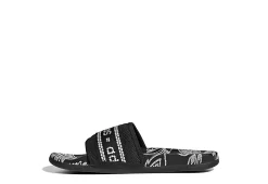 Adidas Womens Adilette Comfort Slide Sandal - Black 11 Adidas Womens Adilette Comfort Slide Sandal - Black -Skechers Store US 01 202668 02