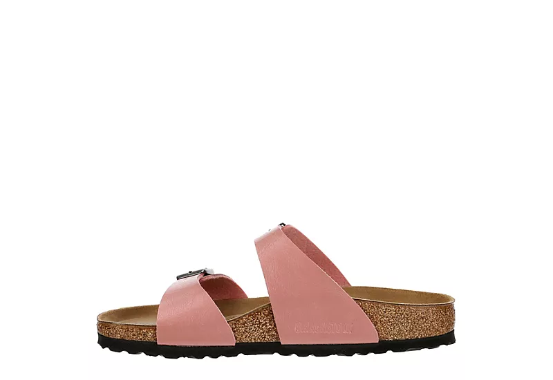 Birkenstock Womens Sydney Footbed Sandal - Pink 6 Birkenstock Womens Sydney Footbed Sandal - Pink - Image 4