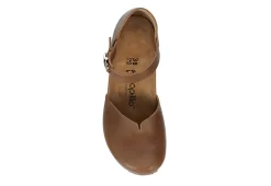 Birkenstock Womens Mary Wedge Sandal - Cognac -Skechers Store US 01 202702 05