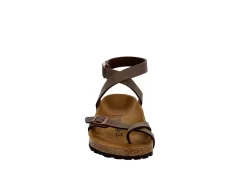 Birkenstock Womens Yara Footbed Sandal - Brown -Skechers Store US 01 202790 02