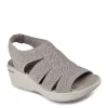 Skechers Womens Pier Lite-memory Maker Sandal - Taupe