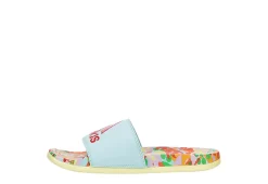 Adidas Womens Adilette Comfort Slide Sandal - Aqua -Skechers Store US 01 203097 03