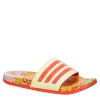 Adidas Womens Adilette Comfort Slide Sandal - Pale Yellow -Skechers Store US 01 203098 00