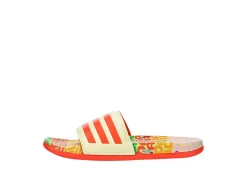 Adidas Womens Adilette Comfort Slide Sandal - Pale Yellow 12 Adidas Womens Adilette Comfort Slide Sandal - Pale Yellow -Skechers Store US 01 203098 03