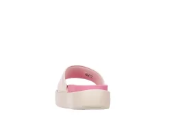 Adidas Womens Adilette Platform Slide Sandal - Pink -Skechers Store US 01 203101 04
