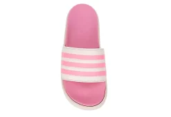Adidas Womens Adilette Platform Slide Sandal - Pink -Skechers Store US 01 203101 05