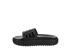 Adidas Womens Adilette Platform Slide Sandal - Black -Skechers Store US 01 203102 03