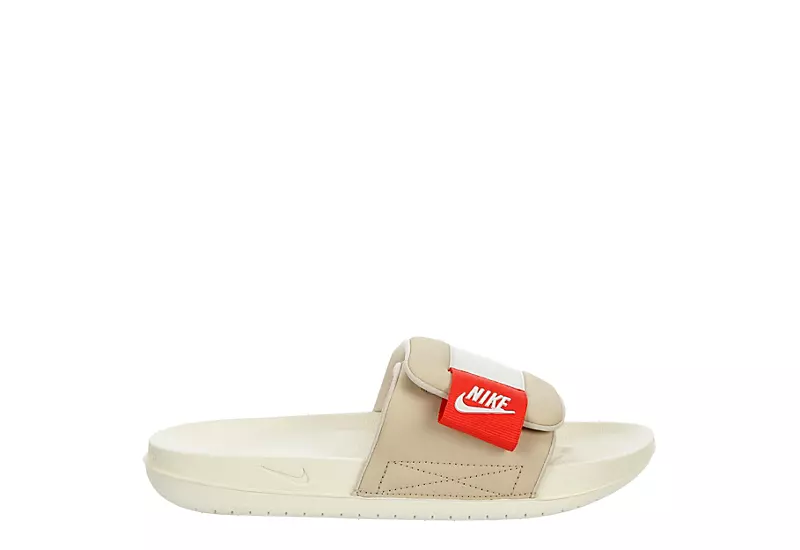 Nike Womens Off Court Adjust Slide Sandal - Tan 4 Nike Womens Off Court Adjust Slide Sandal - Tan - Image 2