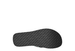 Skechers Womens Lovely Oasis Flip Flop Sandal - Black -Skechers Store US 01 203267 04