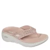 Skechers Womens Dazzle- Arch Fit Flip Flop Sandal - Pink 2 Skechers Womens Dazzle- Arch Fit Flip Flop Sandal - Pink -Skechers Store US 01 203276 00