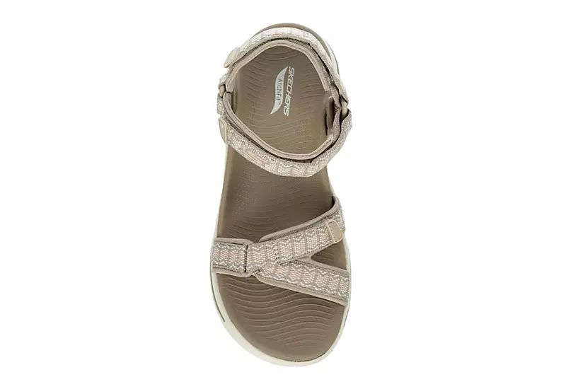 Skechers Womens Affinity Sandal - Taupe 8 Skechers Womens Affinity Sandal - Taupe - Image 6