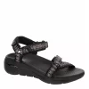 Skechers Womens Affinity Sandal - Black -Skechers Store US 01 203279 00