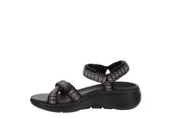 Skechers Womens Affinity Sandal - Black -Skechers Store US 01 203279 03