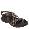 Skechers Womens Reggae Irie Mon Trail Grazer Outdoor Sandal - Chocolate