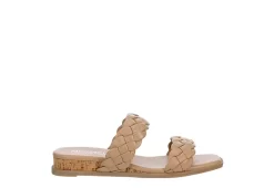 Michael By Michael Shannon Womens Patrice Wedge Sandal - Beige -Skechers Store US 01 203299 01