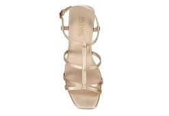 Michael By Michael Shannon Womens Natalia Wedge Sandal - Gold -Skechers Store US 01 203300 05