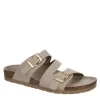 Bjorndal Womens Delaney Footbed Sandal - Taupe 2 Bjorndal Womens Delaney Footbed Sandal - Taupe -Skechers Store US 01 203312 00