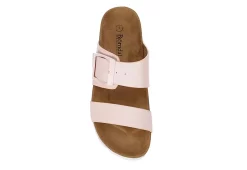 Bjorndal Womens Shelby Footbed Sandal - Pale Pink -Skechers Store US 01 203316 05