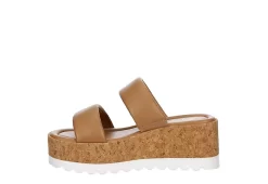 Xappeal Womens Bethany Wedge Sandal - Tan -Skechers Store US 01 203326 03