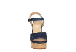 Michael By Michael Shannon Womens Maria Wedge Sandal - Denim 11 Michael By Michael Shannon Womens Maria Wedge Sandal - Denim -Skechers Store US 01 203328 02
