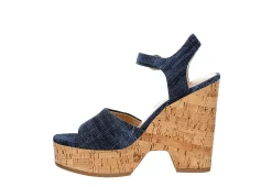 Michael By Michael Shannon Womens Maria Wedge Sandal - Denim 12 Michael By Michael Shannon Womens Maria Wedge Sandal - Denim -Skechers Store US 01 203328 03