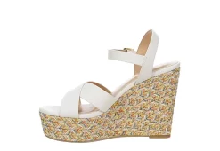 Michael By Michael Shannon Womens Luna Wedge Sandal - White -Skechers Store US 01 203329 03