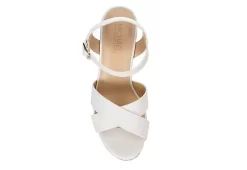 Michael By Michael Shannon Womens Luna Wedge Sandal - White -Skechers Store US 01 203329 05