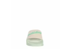 Adidas Womens Adilette Shower Slide Sandal - Pale Pink -Skechers Store US 01 203334 02