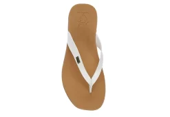 Reef Womens Stella Court Flip Flop Sandal - White -Skechers Store US 01 203340 05