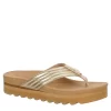 Reef Womens Horizon Shea Hi Slide Sandal - Champagne -Skechers Store US 01 203345 00