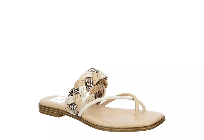 Dv By Dolce Vita Womens Maizy Flat Sandal - Bone 3 Dv By Dolce Vita Womens Maizy Flat Sandal - Bone