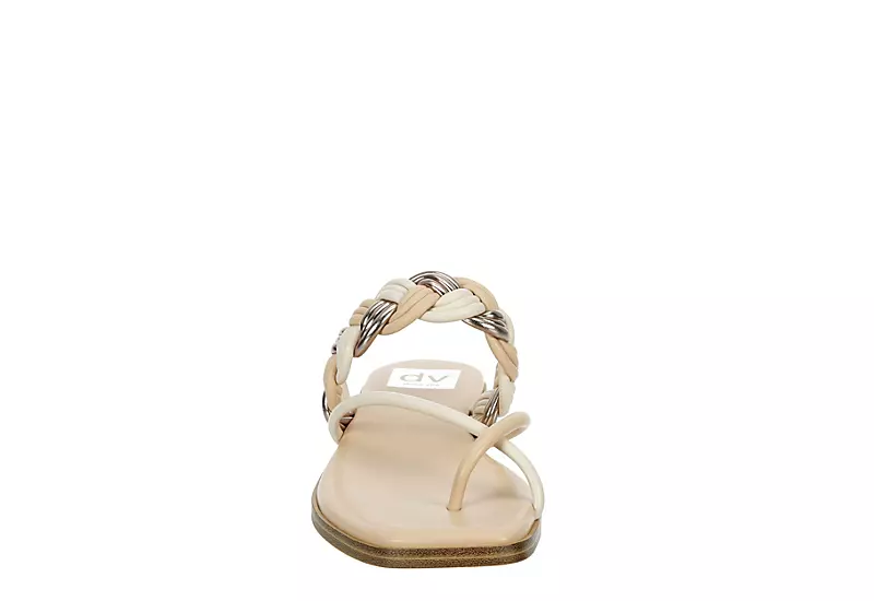 Dv By Dolce Vita Womens Maizy Flat Sandal - Bone 5 Dv By Dolce Vita Womens Maizy Flat Sandal - Bone - Image 3