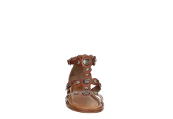 Michael By Michael Shannon Womens Kelsey Gladiator Sandal - Cognac 11 Michael By Michael Shannon Womens Kelsey Gladiator Sandal - Cognac -Skechers Store US 01 203359 02