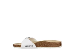 Birkenstock Womens Madrid Footbed Sandal - White -Skechers Store US 01 203371 03