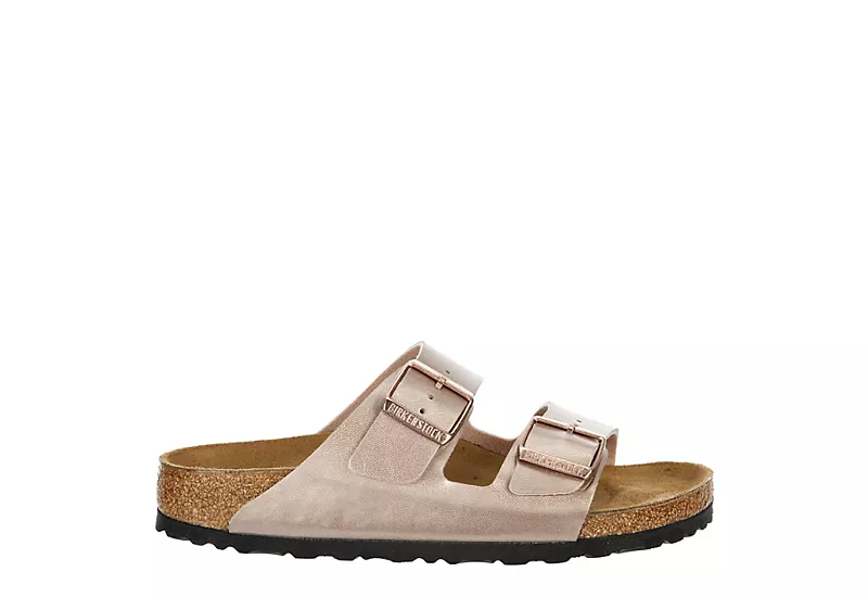 Birkenstock Womens Arizona Footbed Sandal - Rose Gold 4 Birkenstock Womens Arizona Footbed Sandal - Rose Gold - Image 2
