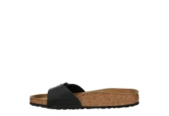 Birkenstock Womens Madrid Footbed Sandal - Black -Skechers Store US 01 203383 03