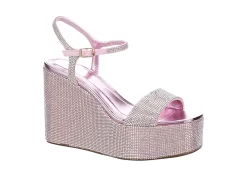 Madden Girl Womens Theo-r Wedge Sandal - Pink