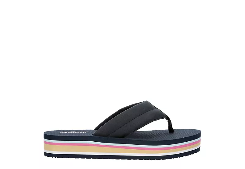 Xappeal Womens Jax Flip Flop Sandal - Navy 4 Xappeal Womens Jax Flip Flop Sandal - Navy - Image 2