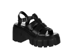 Madden Girl Womens Gennesis Wedge - Black