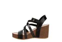 Xappeal Womens Maggy Wedge Sandal - Black 12 Xappeal Womens Maggy Wedge Sandal - Black -Skechers Store US 01 203423 03