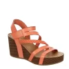 Xappeal Womens Maggy Wedge Sandal - Coral -Skechers Store US 01 203424 00